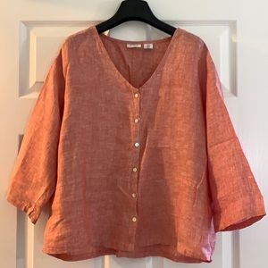 Linen blouse.